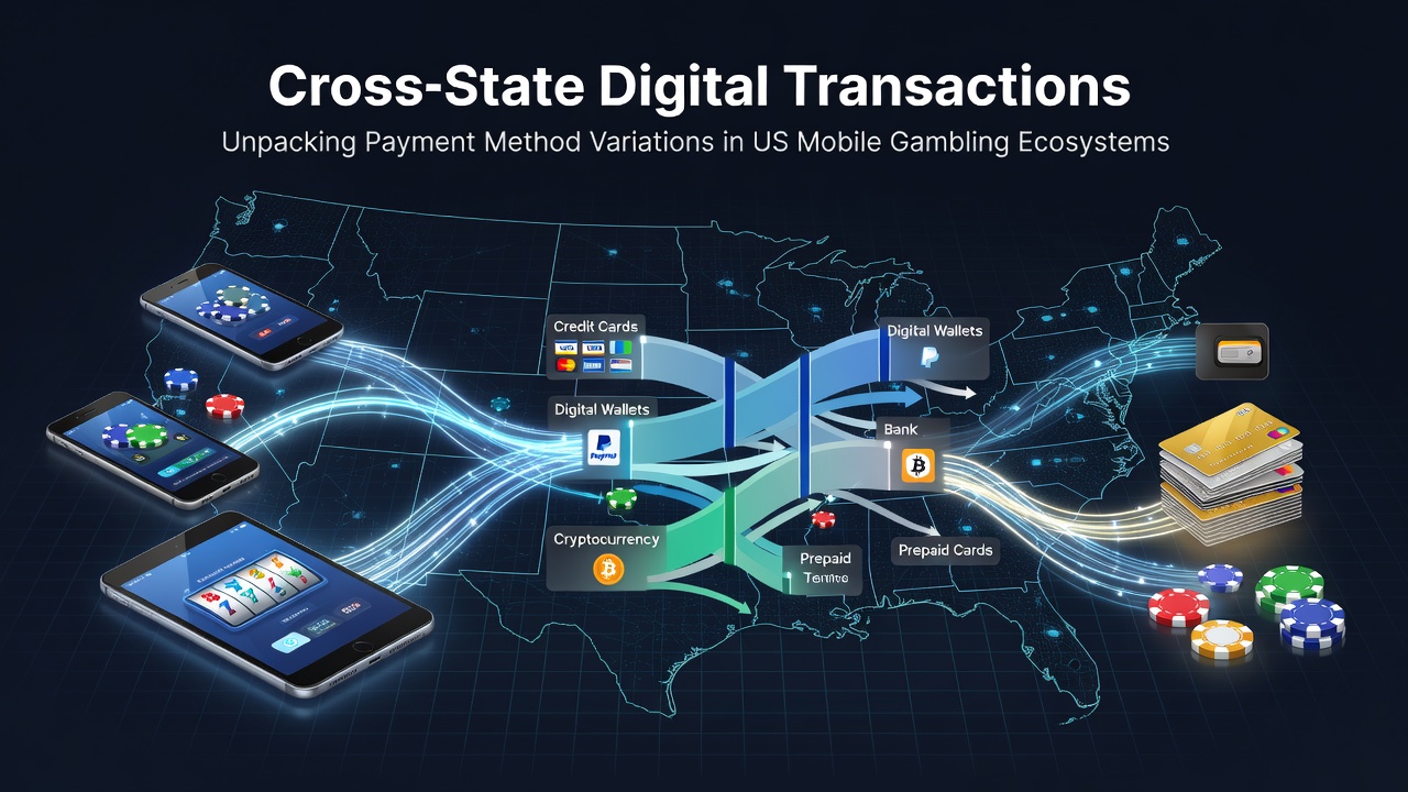 Overview of digital payment flows across multiple US state gambling platforms