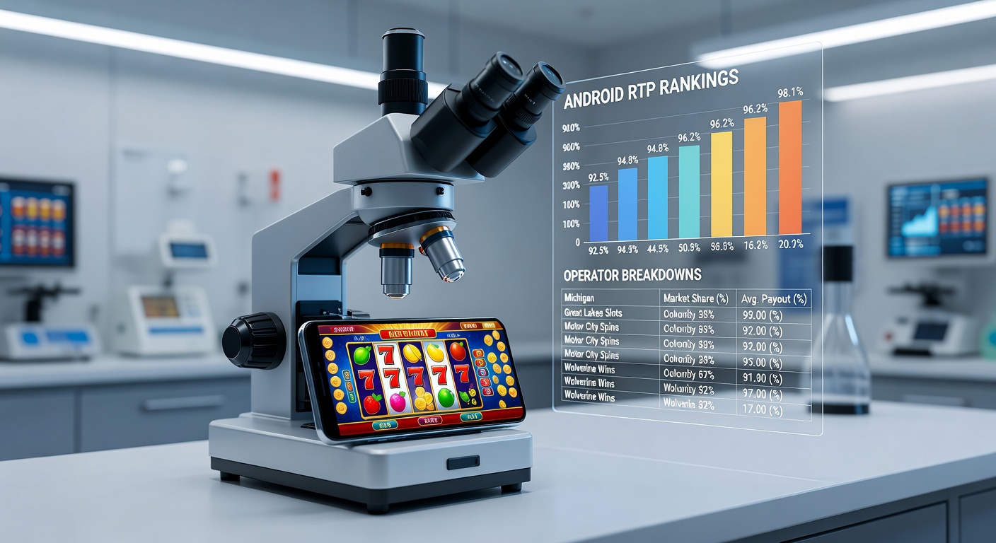 Vibrant screenshot of a popular Android slot game interface on a Michigan online casino app, showing spinning reels and jackpot counters