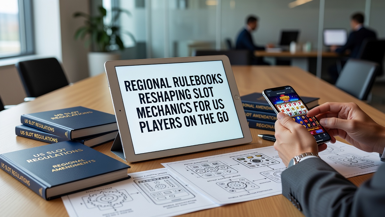 Mobile slot interface adapting to different state regulations across US regions
