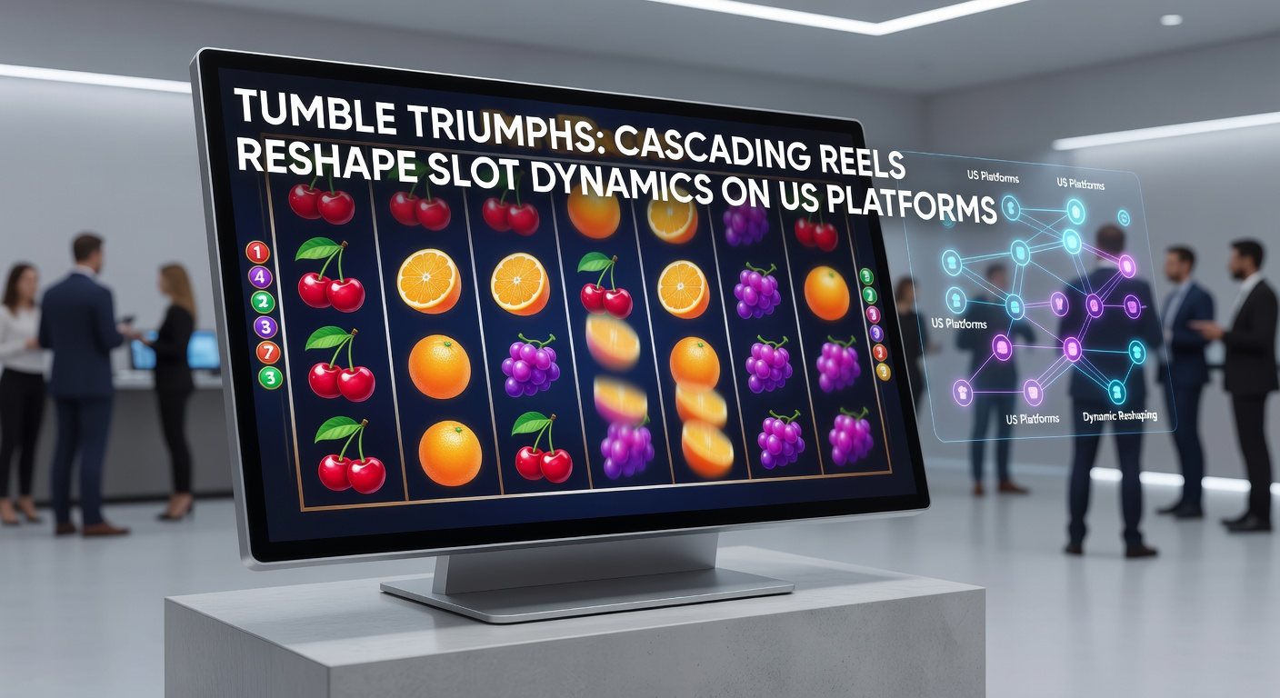 Close-up of a cascading slot bonus round with exploding symbols, rising multipliers, and a jackpot meter filling up
